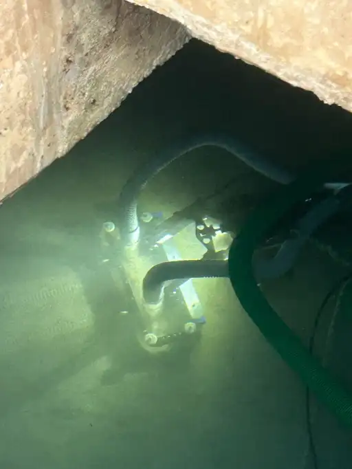 Nettoyage d'un réservoir technique