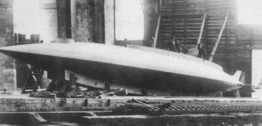 Le sous-marin Gymnote Le Gymnote, sous-marin tout électrique de la Marine française lancé en 1888
