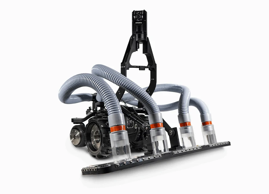 Robot de curage VAC MAX (DT640) en aspiration sous l'eau