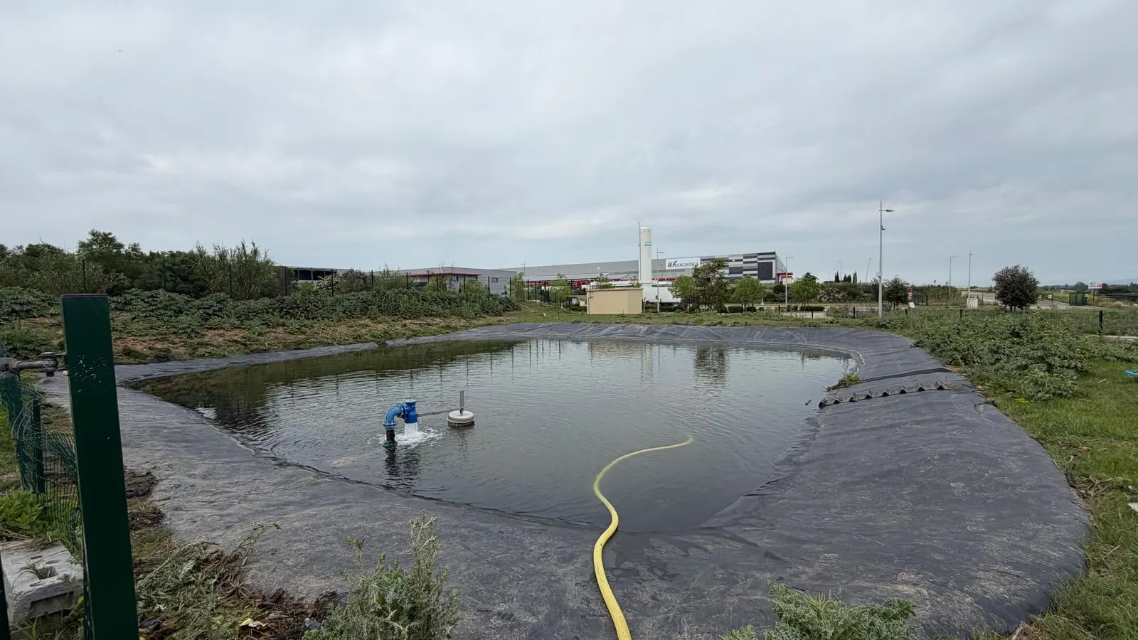 Inspection d'un bassin technique par drone subaquatique